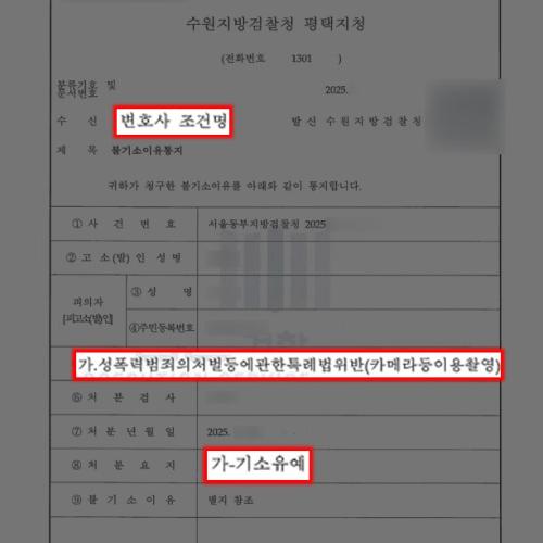 [카메라등이용촬영] 성관계 영상을 촬영하려다 적발된 의뢰인 변호하여 기소유예 이끌어내