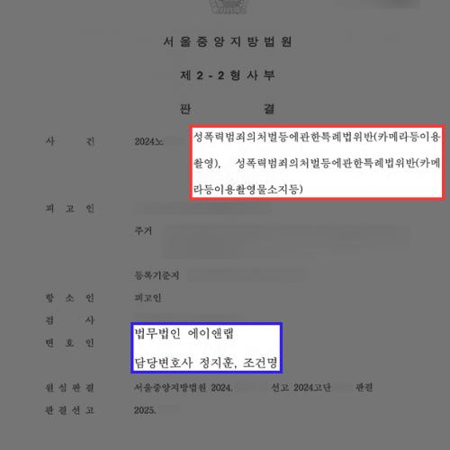 [카메라등이용촬영] 수년간 타인의 신체를 촬영해 징역형 선고받은 의뢰인 변호하여 집행유예로 감형 성공